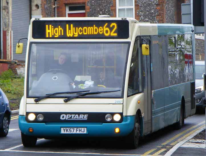 Arriva the Shires Optare Solo 2497